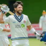 Afghanistan cricketer Rahmat Shah