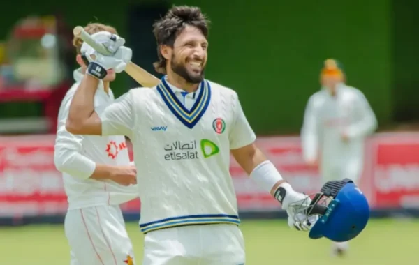 Afghanistan cricketer Rahmat Shah