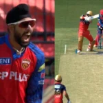 Watch Harpreet Brar erupts with aggressive celebration after rattling Jacob Bethell s stumps