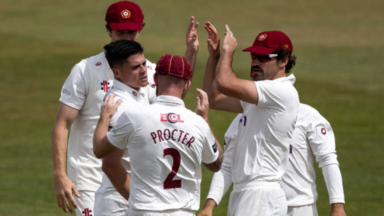 Guthrie spearheads Northants push despite Bancroft, Bracey resistance