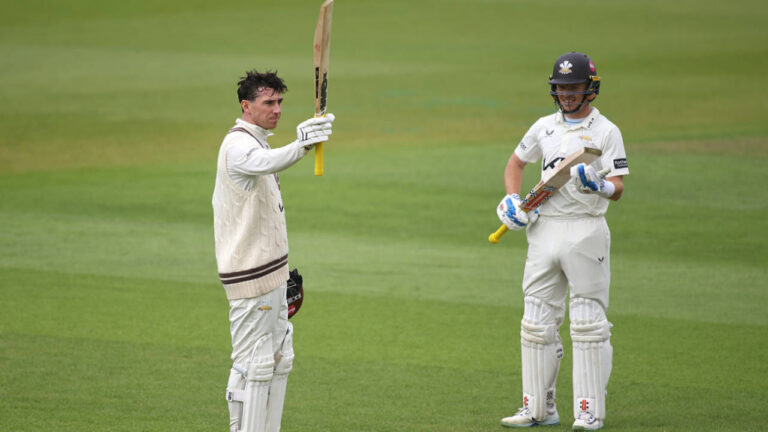 Dan Lawrence double-hundred puts Surrey in charge: डेन लॉरेंस के दोहरे शतक से सरे मजबूत